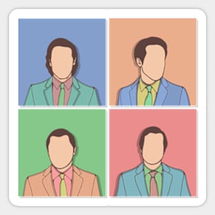 Cool Businessman Sticker